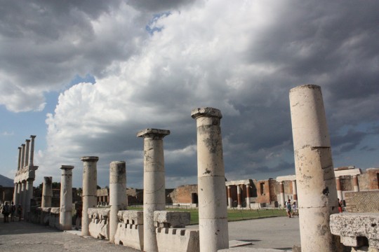 Photograph taken at Pompeii by Shamefullyso http://www.flickr.com/photos/theclaron/3344067156/